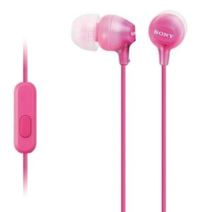 Гарнитура Sony MDR-EX15AP розовый