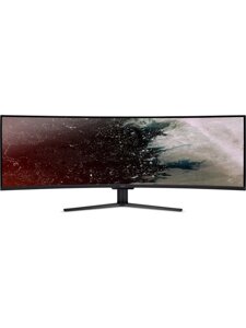 Монитор 43.4" Acer NITRO EI431CRPbmiiipx, Black-Red, VA,3840x1200@120Hz,400кд/м2, H/V:178,4ms, DP, HDMI