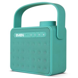 Колонки Sven PS-72 (2.0) - Mint, 6Вт (2х3) RMS,150Hz-20kHz, microSD, USB, BT, FM
