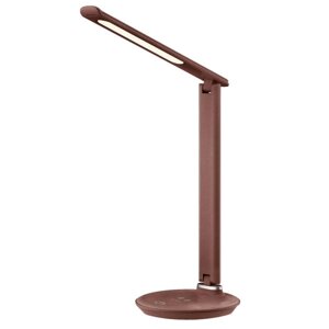 Rombica Светильник настольный с беспроводной зарядкой LED FAROS Brown