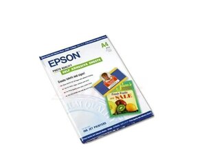 Бумага Epson A4, 167г/м2, 10 листов, матовая, самоклеящаяся