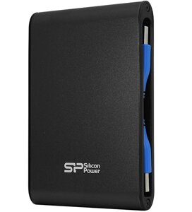 Внешний жесткий диск Silicon Power A80 SP020TBPHDA80S3K 2 TB черный