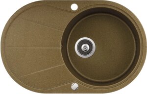 Кухонная мойка AQUASANITA SR101-301AW бронзовый