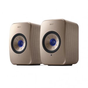 Полочная акустика KEF LSX II бежевый (пара)