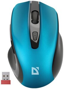 Мышь беспроводная Defender Prime MB-053 бирюзовый