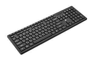 Клавиатура 2E KS210 Slim WL Black (2E-KS210WB)