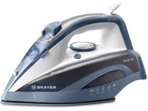 Утюг BRAYER BR4002 синий-белый