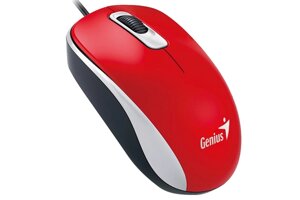 Мышь оптическая Genius DX-110, USB, Red, G5 31010116104
