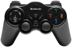 Геймпад Defender Game Master Wireless, беспроводной, черный