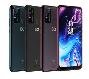 Смартфон BQ 6630L Magic L Wine Red /бордовый