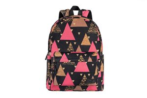 Рюкзак 2Е TeensPack Triangles чёрный