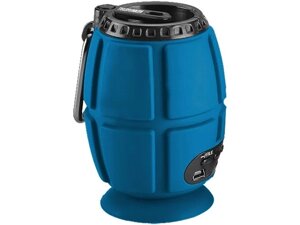 Колонки Telefunken TF-PS1232B (1.0) - Blue, 2 Вт, microSD, Bluetooth, USB