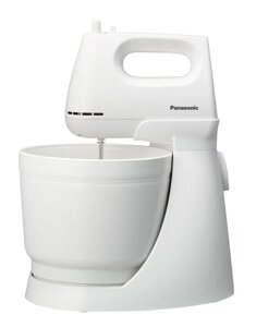 Миксер с вращающейся чашей PANASONIC MK-GB3WTQ /белый