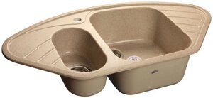 Кухонная мойка GranFest МРАМОР GF-C960E бежевый
