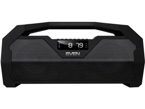 Колонки Sven PS-470 (2.0) - Black, 18Вт (2х9) RMS, 100Hz-20kHz, microSD, USB, BT