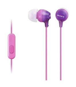 Наушники Sony MDR-EX15AP фиолетовые
