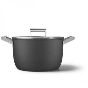 Кастрюля Smeg CKFC2611BLM черная