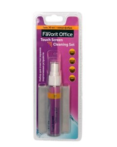 F153311 FAVORIT OFFICE портативные устройства, гель 30 мл+микрофибра 18x18 /
