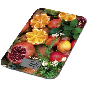 Весы кухонные электрон. Polaris PKS 1057DG Fruits