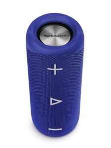 Колонки SHARP GX-BT280 (2.0), Blue, 20Вт,15Hz-20kHz, Line-In 3.5mm, BT, USB