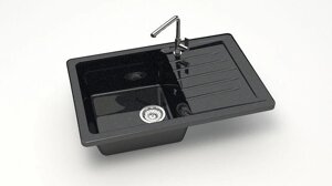 Мойка MARRBAXX Granit Энди Z16Q4 (черный), глянец
