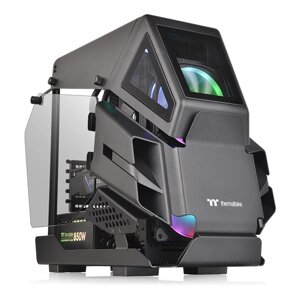 Корпус Thermaltake AH T200/Black/Win/SPCC/4mm Tempered Glass*2, CA-1R4-00S1WN-00