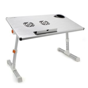 Столик для ноутбука Crown CMLS-101 (silver)