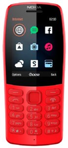 Мобильный телефон Nokia 210 DS, Red