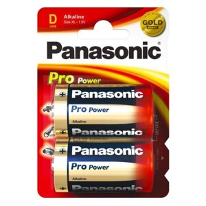 Батарейка щелочная PANASONIC Pro Power D/2B