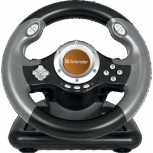 Руль игровой Defender Challenge Mini LE USB комбинированный