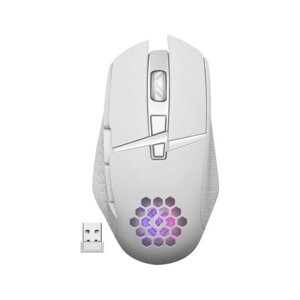 Мышь игровая беспроводная Defender Glory GM-514, LED,7D,400 мАч,3200dpi белый