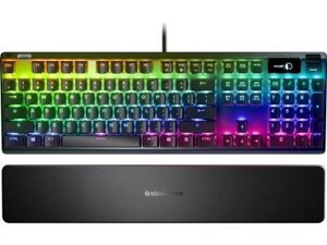 Клавиатура SteelSeries Apex 7 Brown Switch 64786 черный