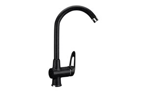 Кухонный смеситель EcoStone 04 черный