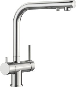 Кухонный смеситель Blanco Fontas II нержавеющая сталь UltraResist (523129)