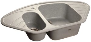 Кухонная мойка GranFest МРАМОР GF-C960E серая