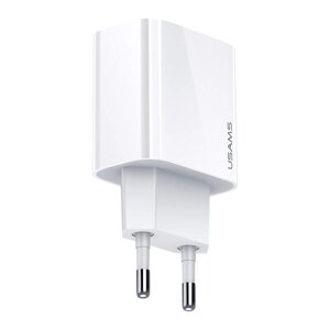 Зарядное устройство Usams Micro USB белый