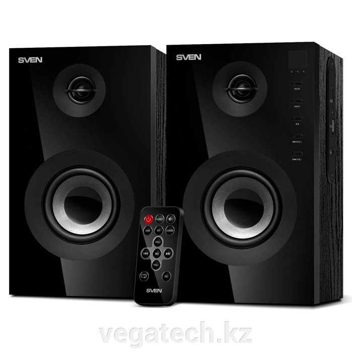 Колонки sven SPS-615 (2.0) - black, 20вт (2х10) RMS, 60hz-20khz, microsd, USB, BT - Интернет-магазин бытовой техники и электроники &quot;Техника&quot;