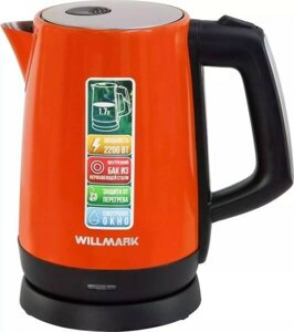 Электрочайник Willmark WEK-1758S (оранжевый)