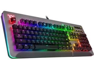 Клавиатура Thermaltake Level 20 Cherry MX серебристый-серый