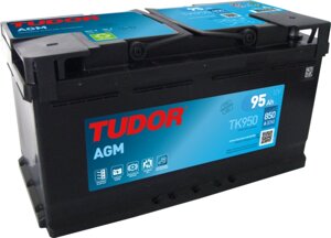 Аккумулятор EXIDE Tudor TK950 AGM 95 Ач обратная (Start-Stop)