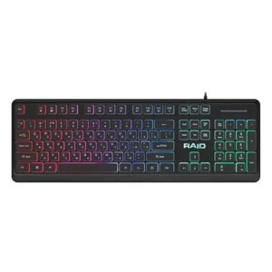 Клавиатура игровая Defender Raid GK-778DL RU, Rainbow, 104 кнопки