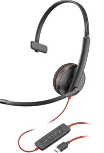 Наушники HP BLACKWIRE,C3210 USB-C (8X214AA)