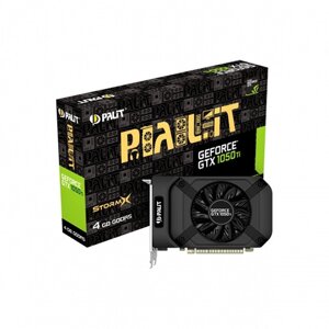 Видеокарта PALIT GTX1050Ti STORMX 4G (NE5105T018G1-1070F/1076F)