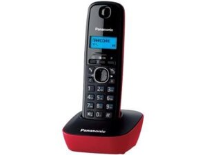 Радиотелефон Panasonic KX-TG1611CAR красный