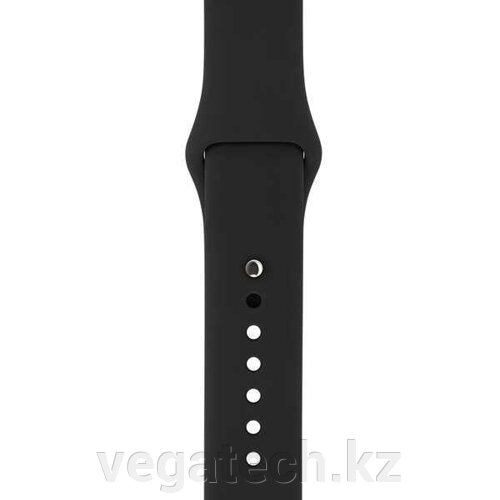 Ремешок для смарт-часов Apple Watch 42mm, Sport Band XL, фторэластомер, Black