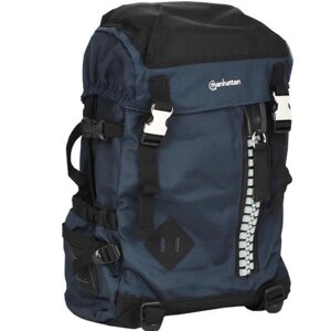 Рюкзак для ноутбука 15.6" Manhattan Zippack Blue-Black