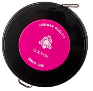 Сантиметровая рулетка QXYUN, светло-розовая