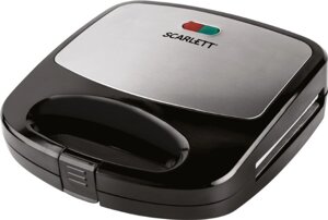 Сэндвичница Scarlett SC-TM11038 черный-серебристый