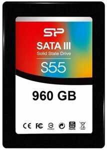 SSD-накопитель siliconpower slim S55 SP960GBSS3s55S25 960 GB