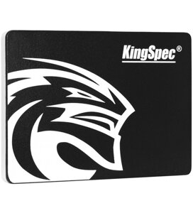 SSD SATA 480 GB kingspec P4-480, SATA 6gb/s черный накопитель